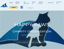 Tablet Screenshot of happypaws.org.mt